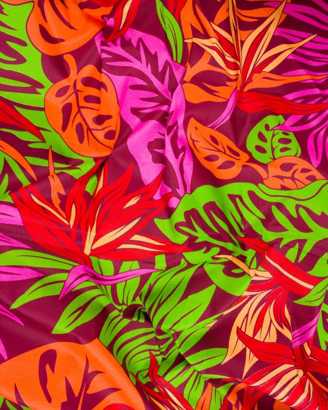 Polynesian fabric RAO ERE Orange - Tissushop